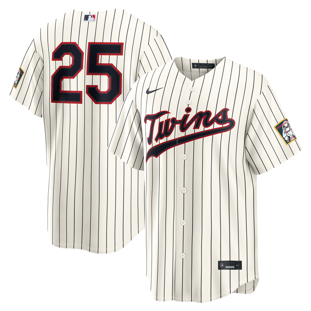 Byron Buxton Minnesota Twins 2026 Field of Dreams Stadium Jersey - Cream