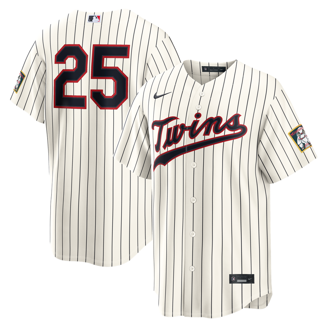 Byron Buxton Minnesota Twins 2026 Field of Dreams Stadium Jersey - Cream