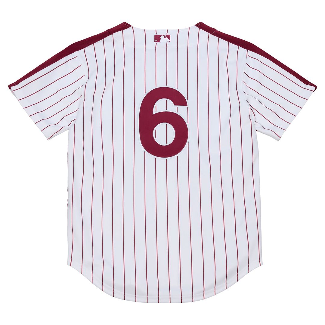 Jimmy Rollins Philadelphia Phillies 2003 Cooperstown Collection Authentic Jersey - White