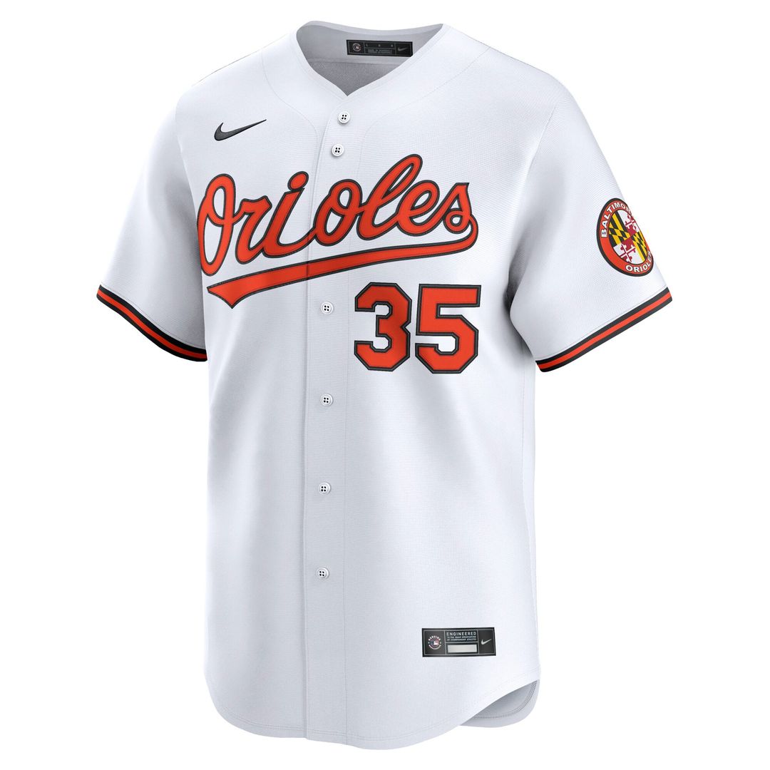 Adley Rutschman Baltimore Orioles Home Limited Player Jersey - White