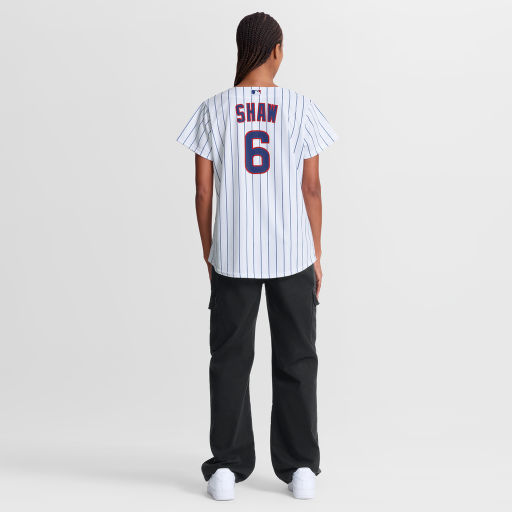 Matt Shaw Chicago Cubs Women's Home Replica Jersey - White