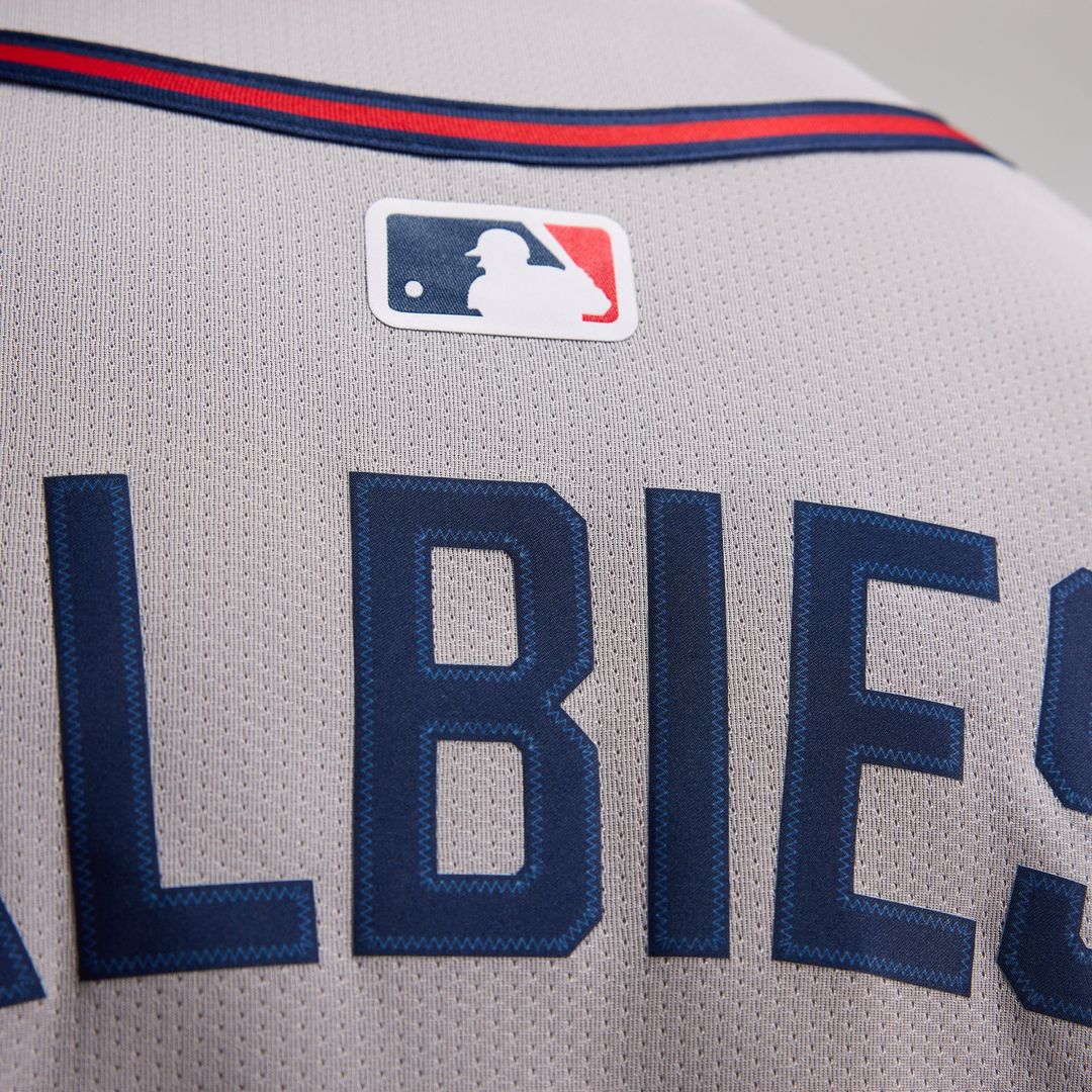 Ozzie Albies Atlanta Braves Road Limited Player Jersey - Gray