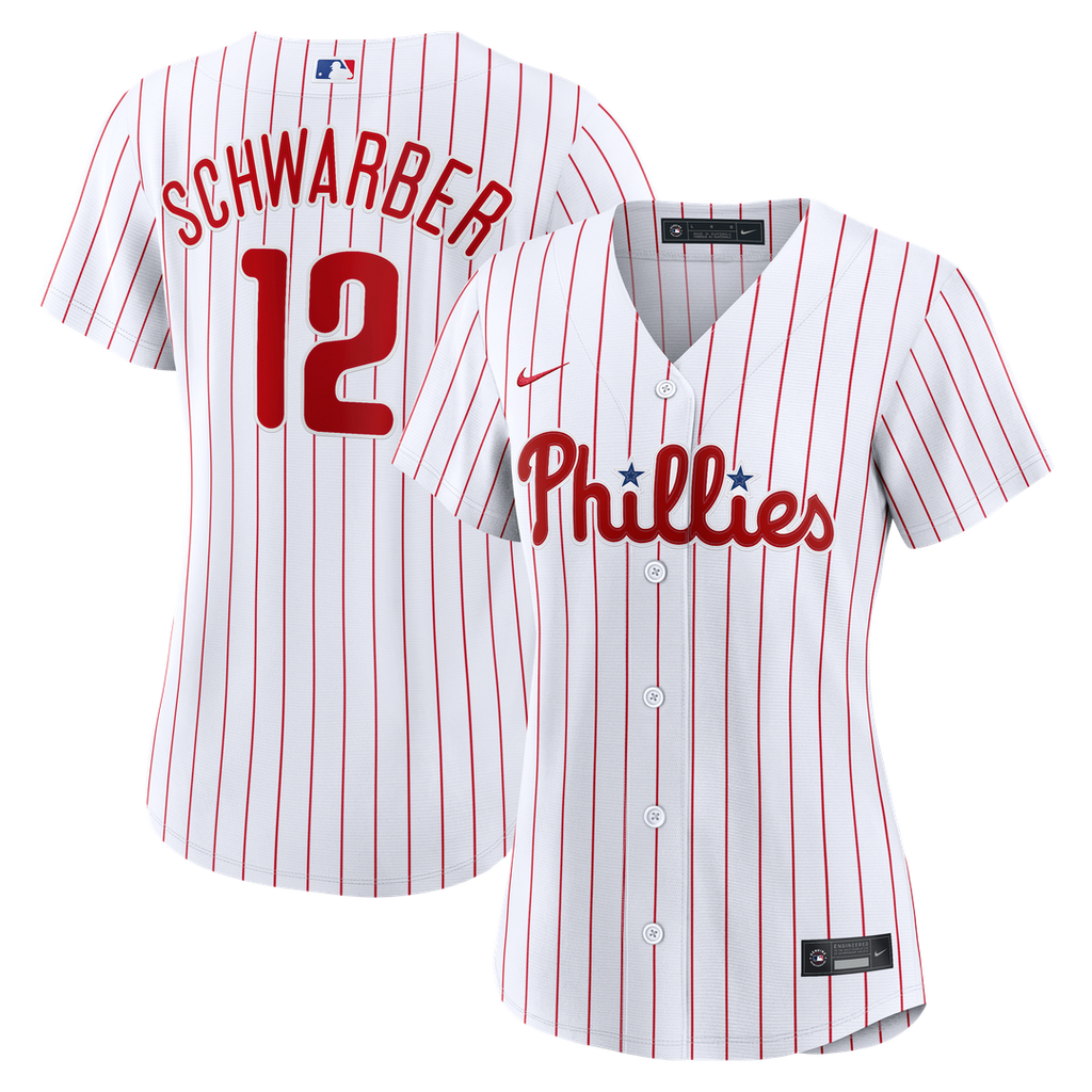 Kyle Schwarber Philadelphia Phillies Women's Home Replica Jersey - White