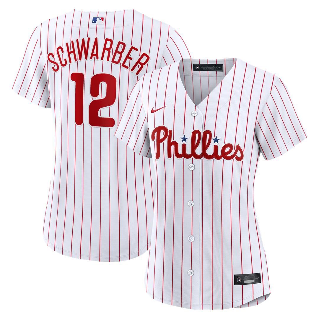 Kyle Schwarber Philadelphia Phillies Women's Home Replica Jersey - White