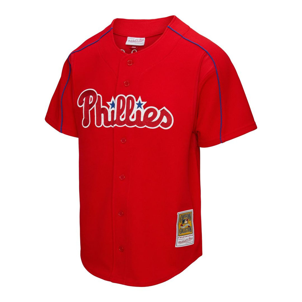 Ryan Howard Philadelphia Phillies Big & Tall Cooperstown Mesh Batting Practice Jersey - Red