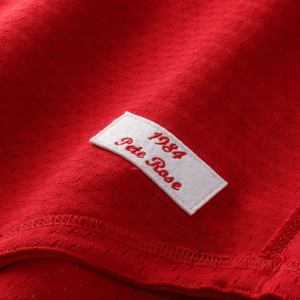 Pete Rose Cincinnati Reds Authentic Batting Practice Jersey - Red