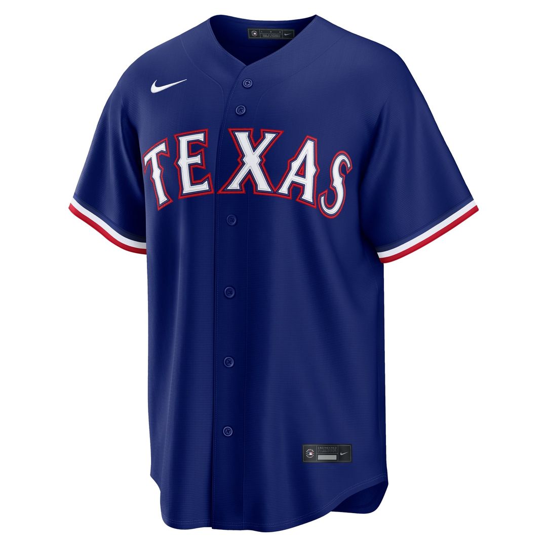 Corey Seager Texas Rangers Road Replica Jersey - Gray