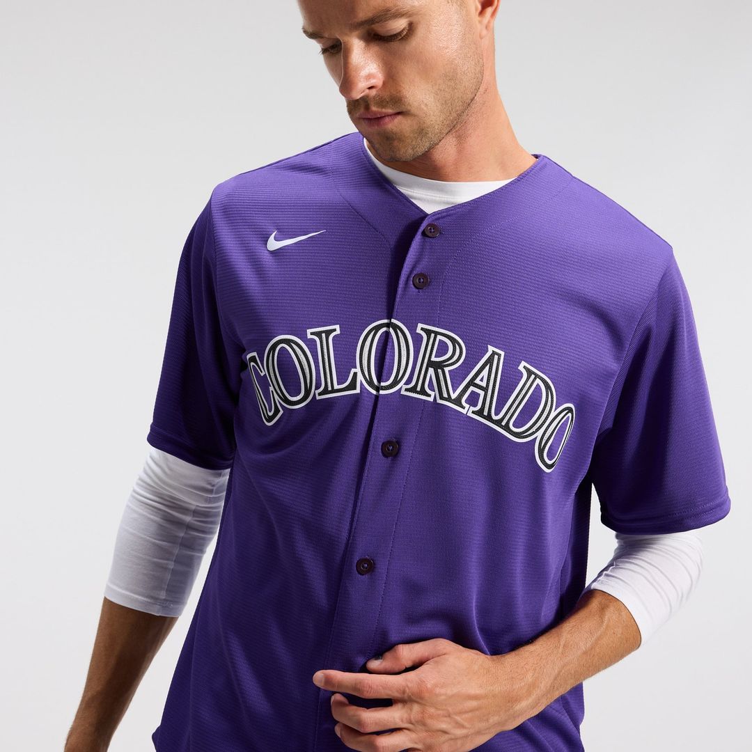 Colorado Rockies Home Replica Team Jersey - White