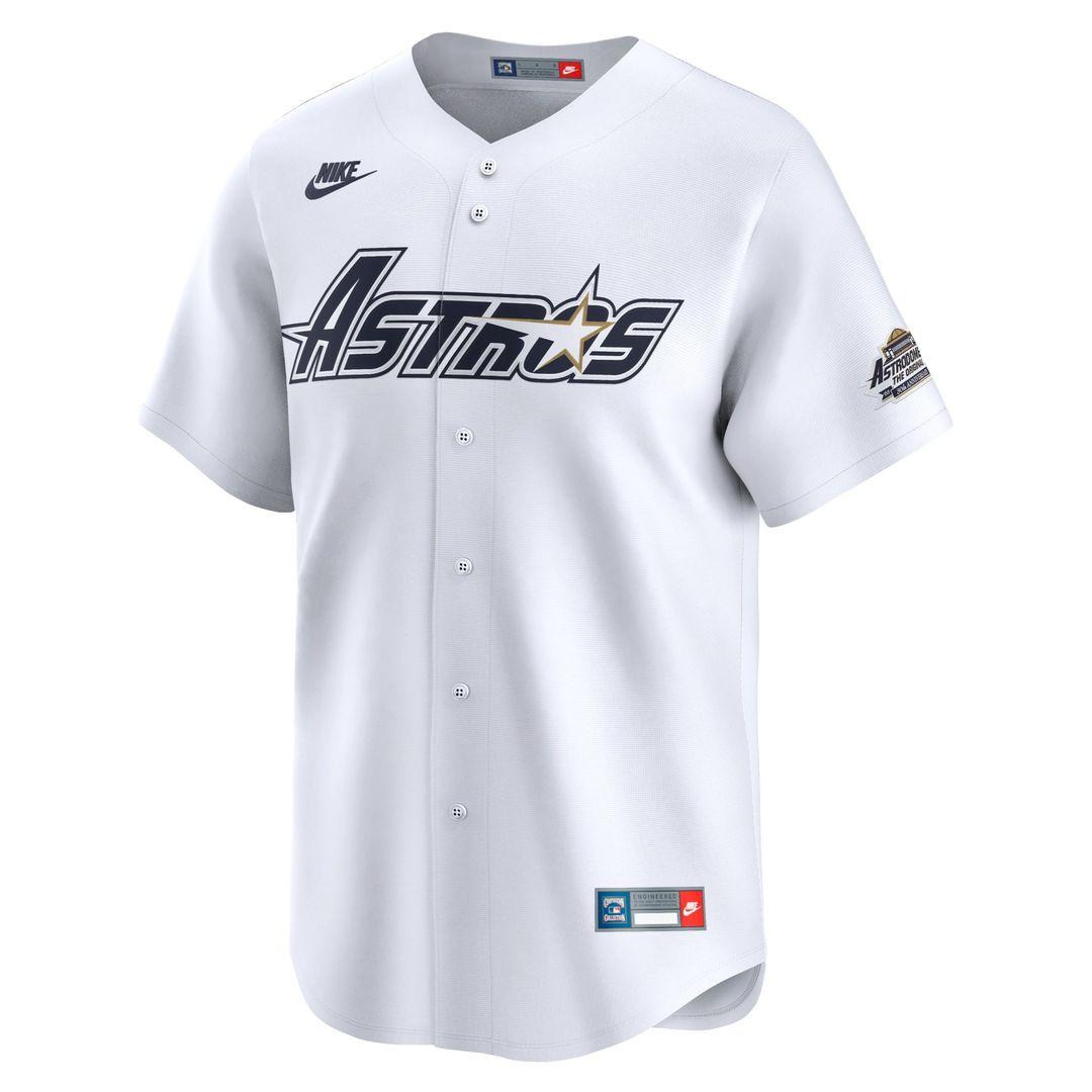 Craig Biggio Houston Astros Throwback Cooperstown Collection Limited Jersey - White