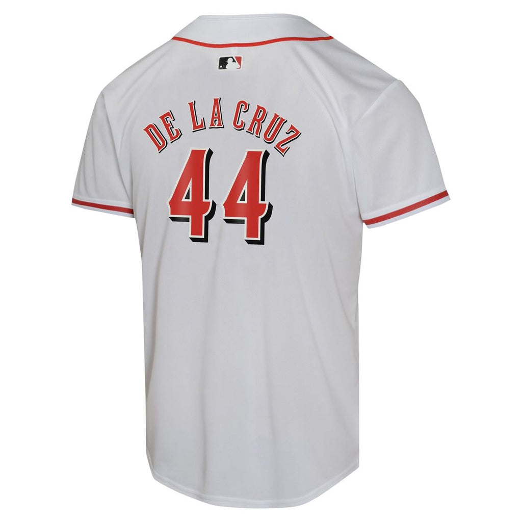 Elly De La Cruz Cincinnati Reds Youth Home Game Player Jersey - White