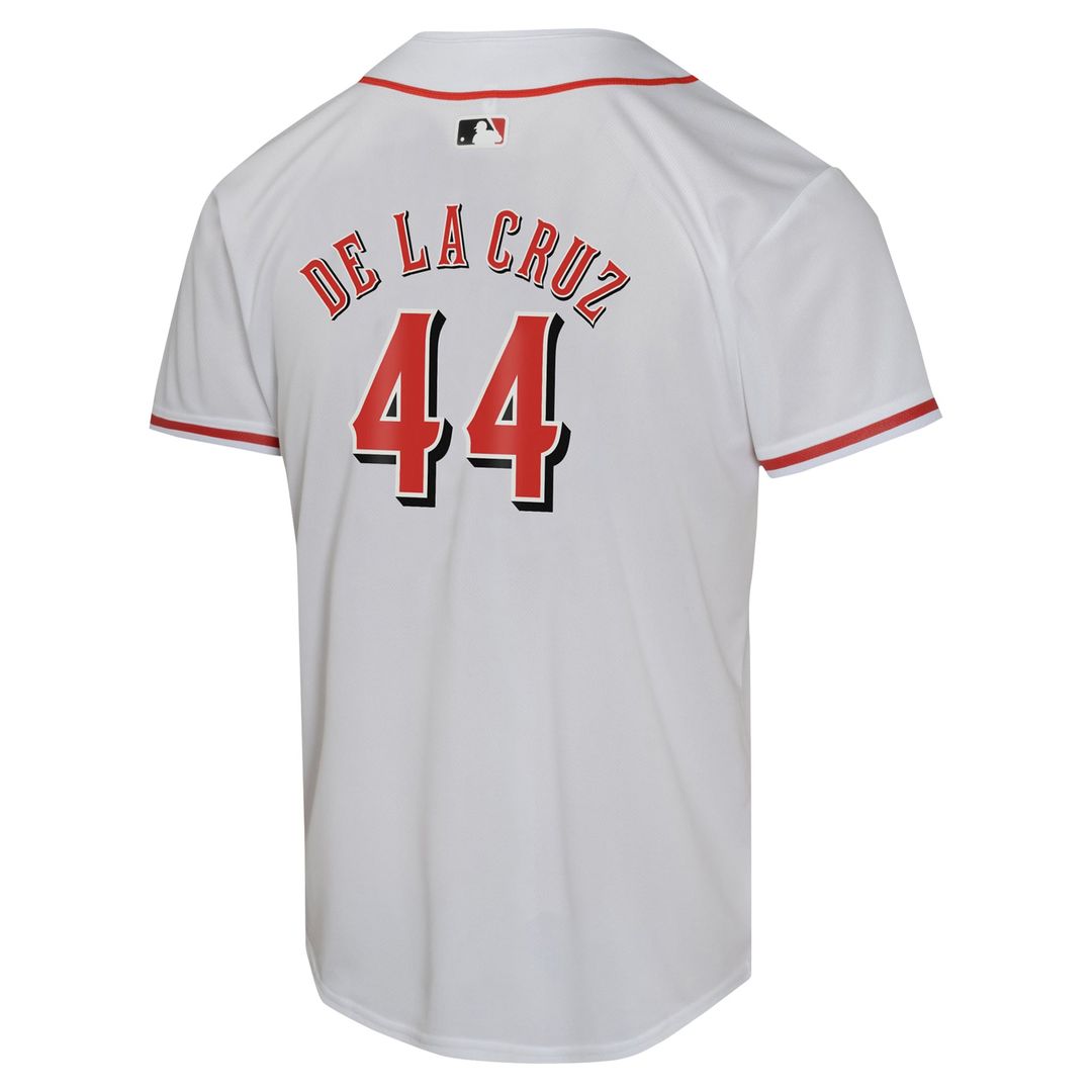 Elly De La Cruz Cincinnati Reds Youth Home Game Player Jersey - White