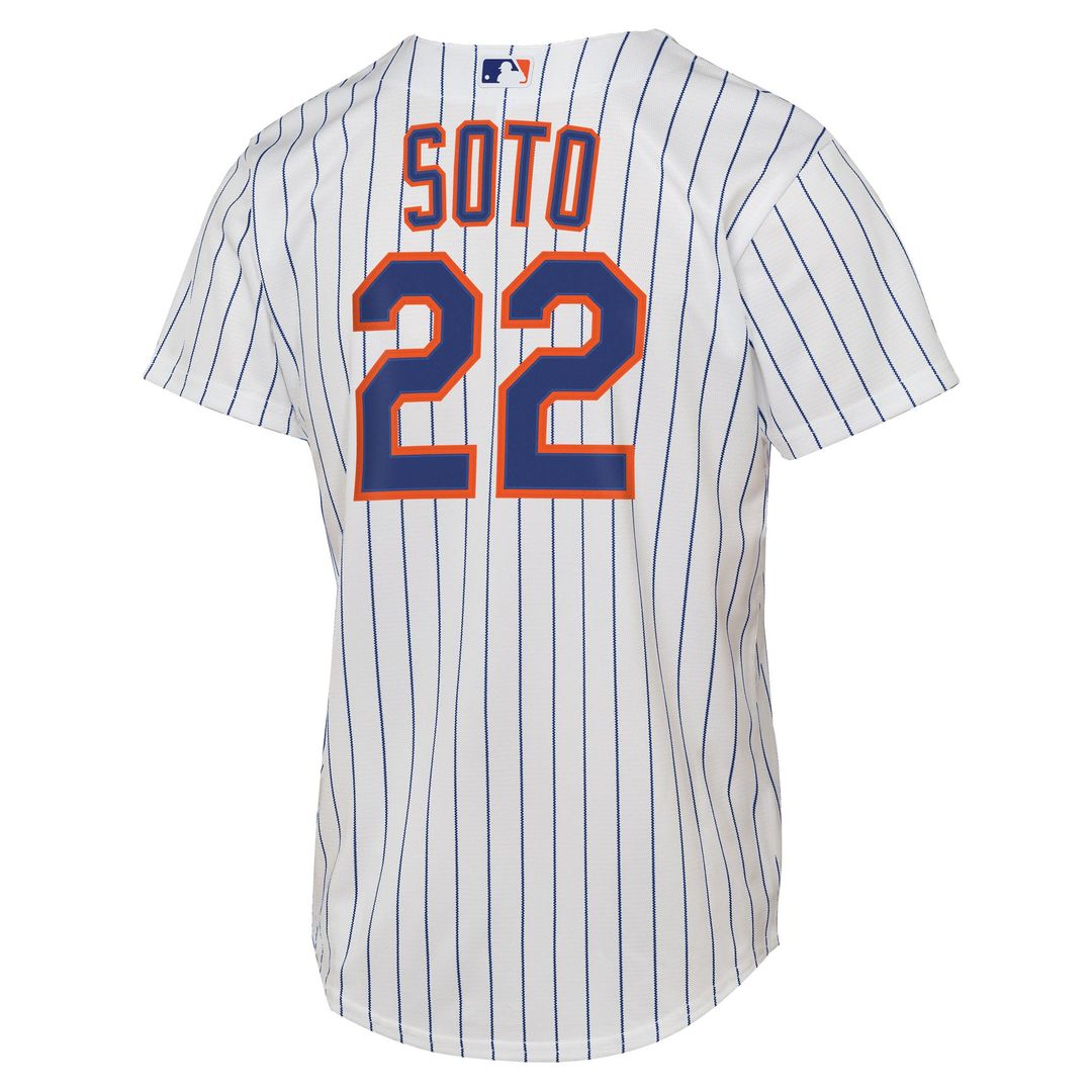 Juan Soto New York Mets Youth Home Replica Player Jersey - White