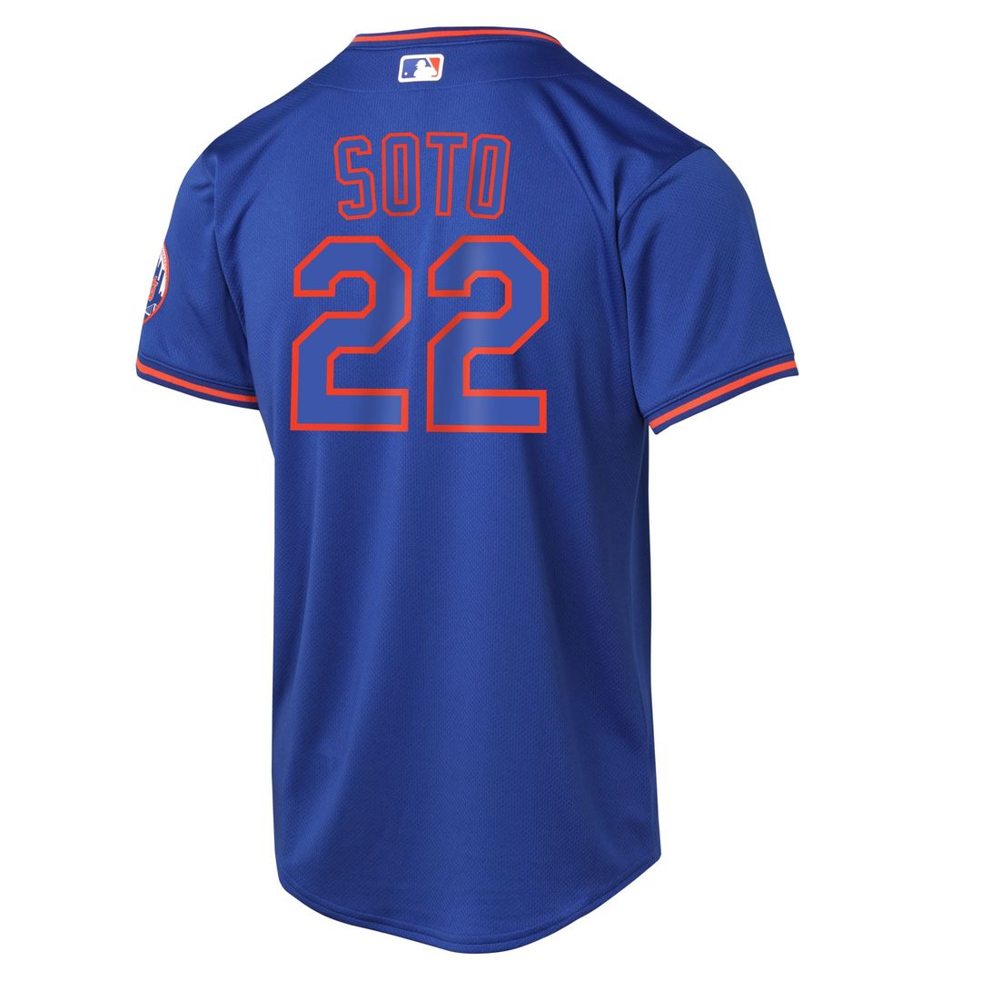Juan Soto New York Mets Youth Alternate 2 Limited Jersey - Royal