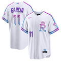 Maikel Garcia Kansas City Royals 2026 City Connect Stadium Jersey - White