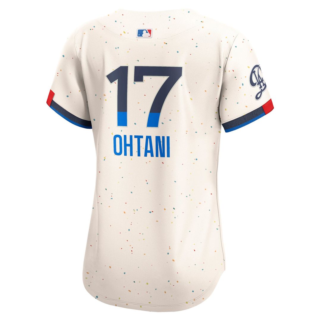 Shohei Ohtani Los Angeles Dodgers Women's City Connect Limited Player Jersey - Cream