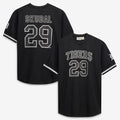 Tarik Skubal Detroit Tigers Fanatics Big & Tall Heavyweight Mesh Jersey - Black/White