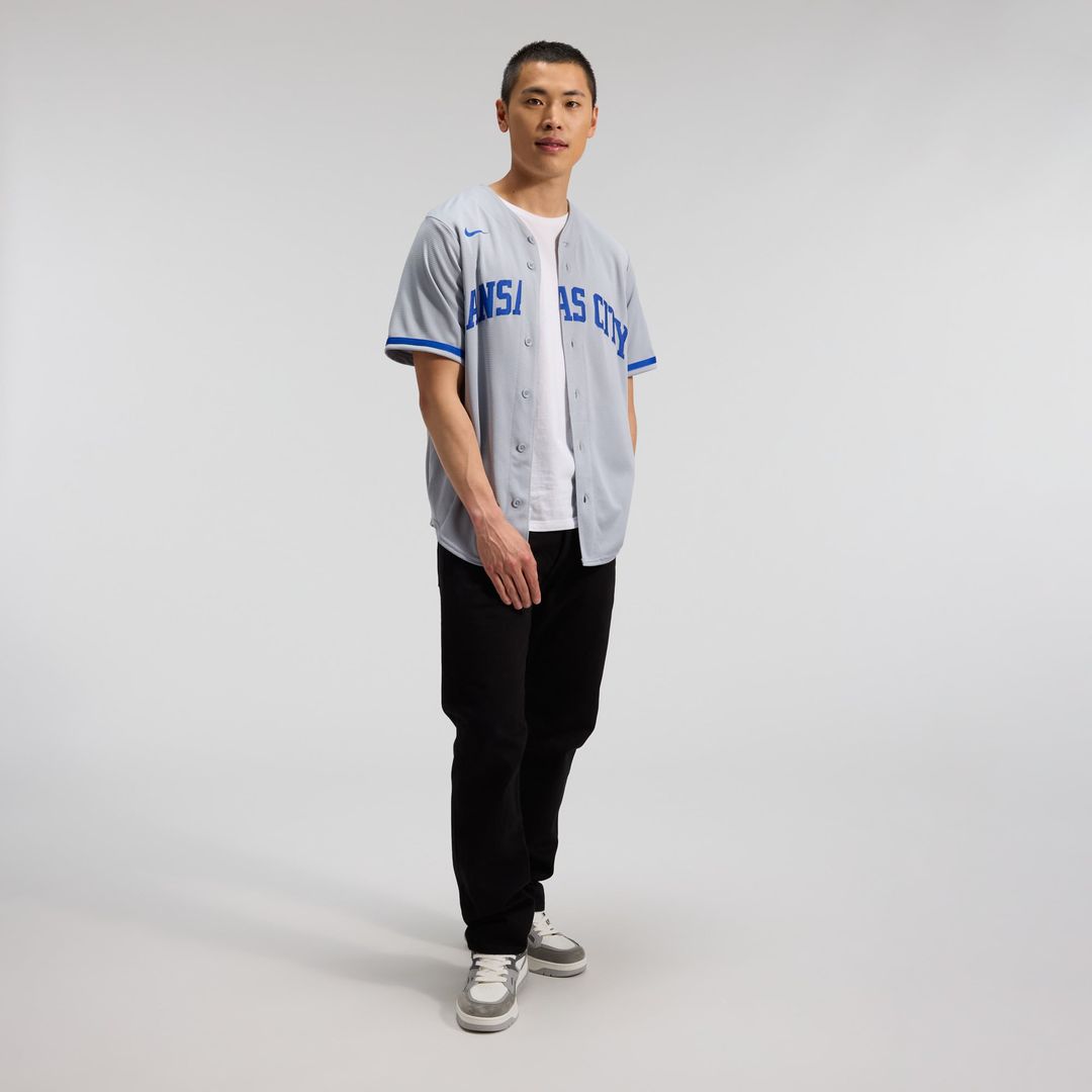 Bobby Witt Jr. Kansas City Royals Road Replica Jersey - Gray
