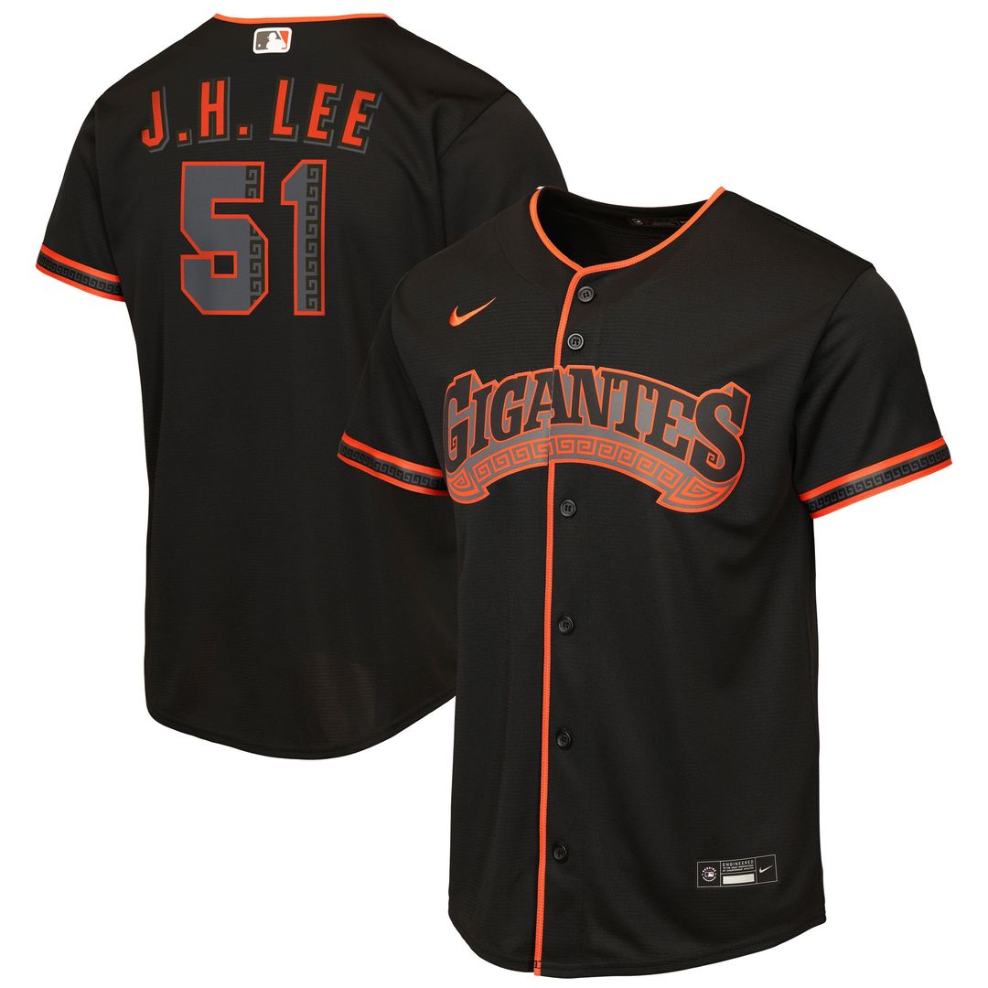 Jung Hoo Lee San Francisco Giants Youth Alternate Replica Jersey - Orange