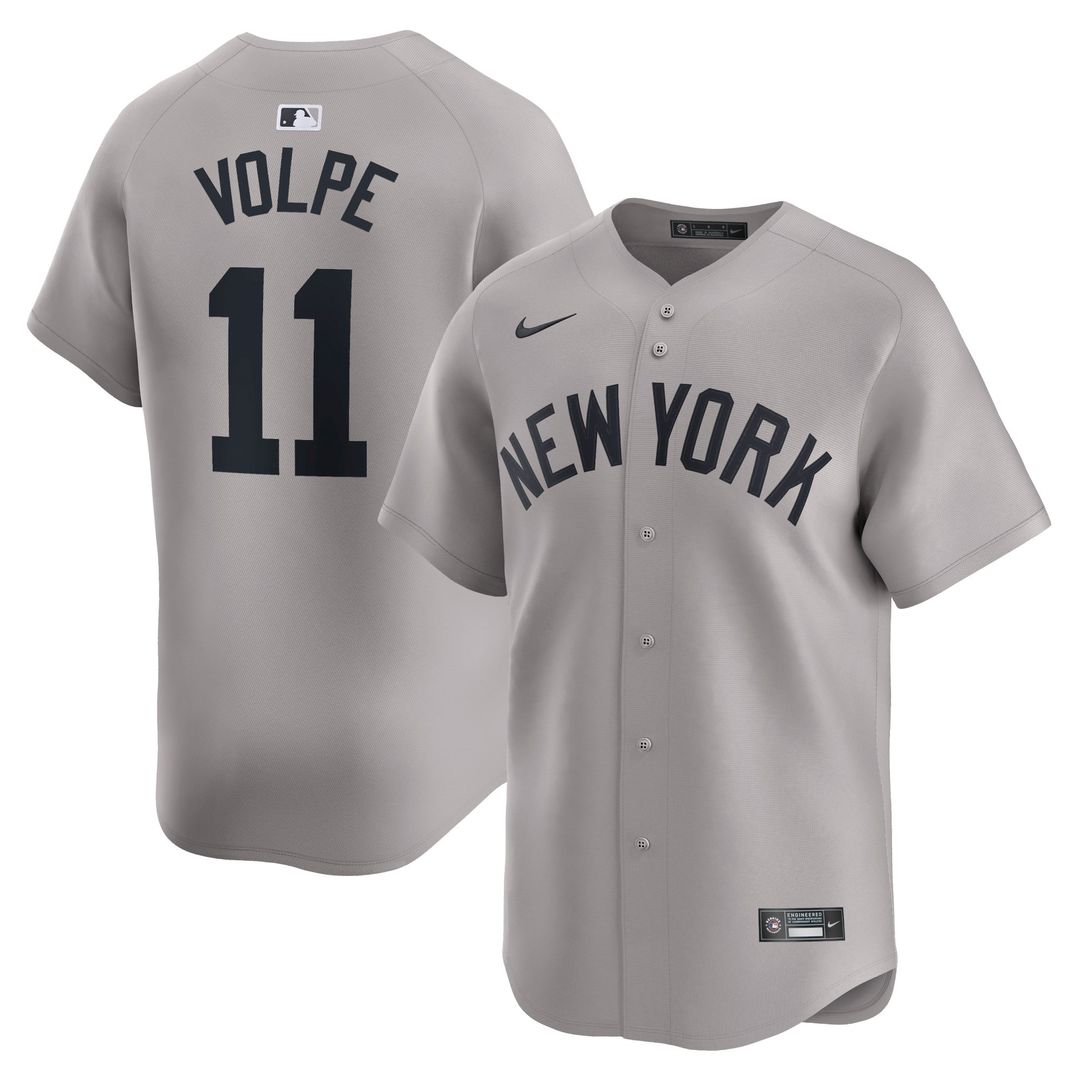 Anthony Volpe New York Yankees Home Limited Player Jersey - White