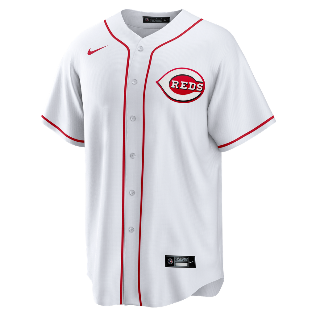 Cincinnati Reds Home Big & Tall Replica Jersey - White