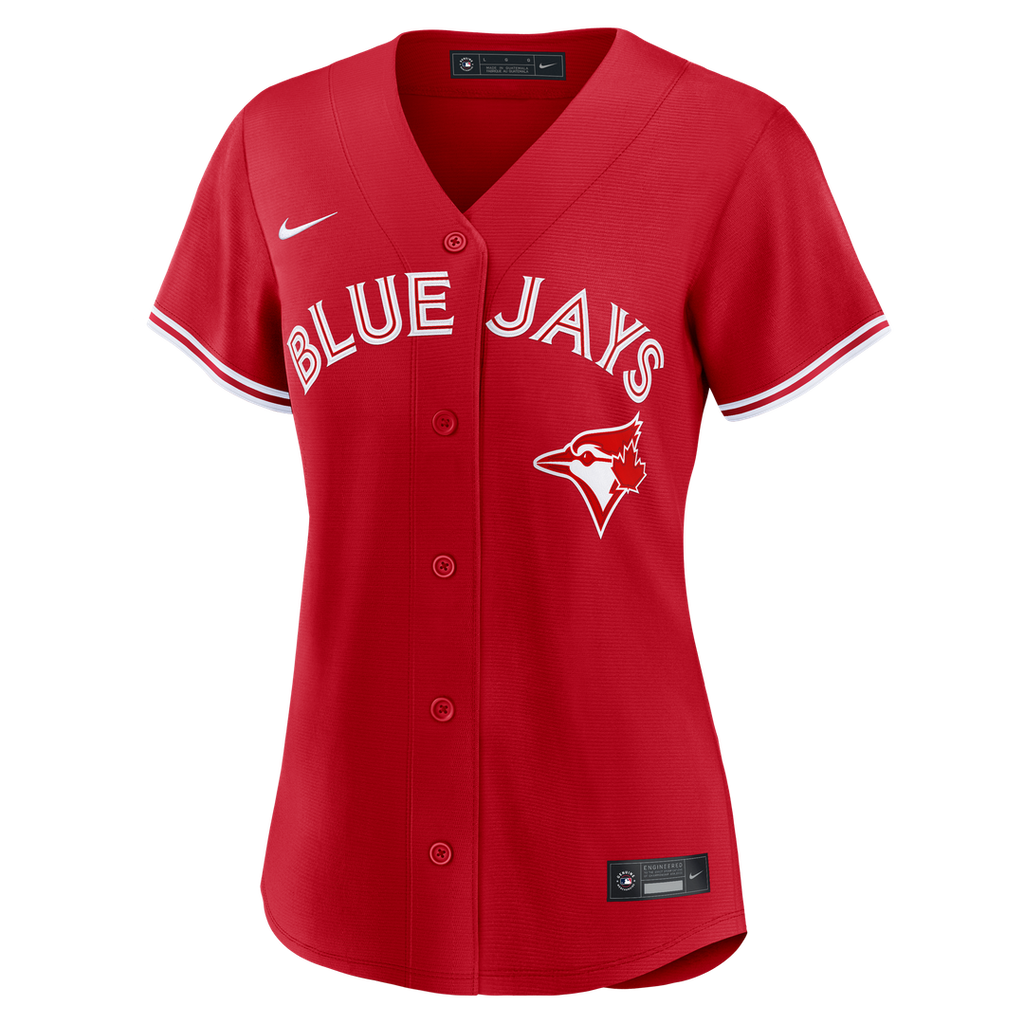 Vladimir Guerrero Jr. Toronto Blue Jays Women's Canada Day Replica Jersey - Red