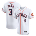 Jeremy Peña Houston Astros Home Elite Player Jersey - White