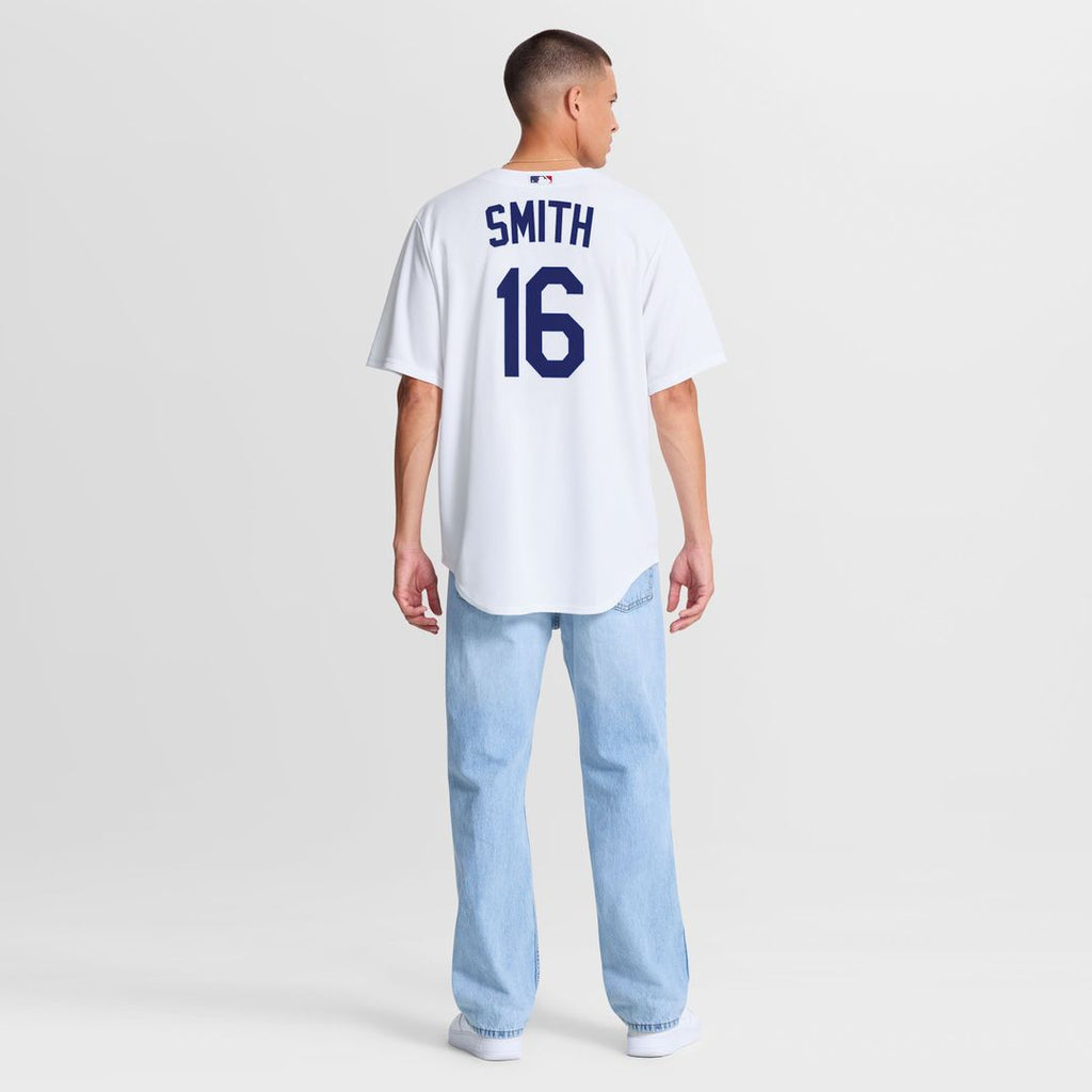 Will Smith Los Angeles Dodgers Home Replica Jersey - White