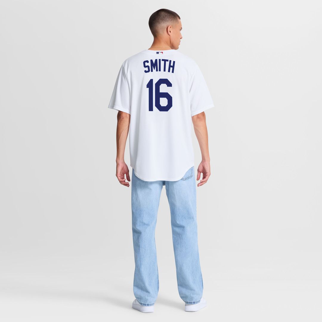 Will Smith Los Angeles Dodgers Home Replica Jersey - White