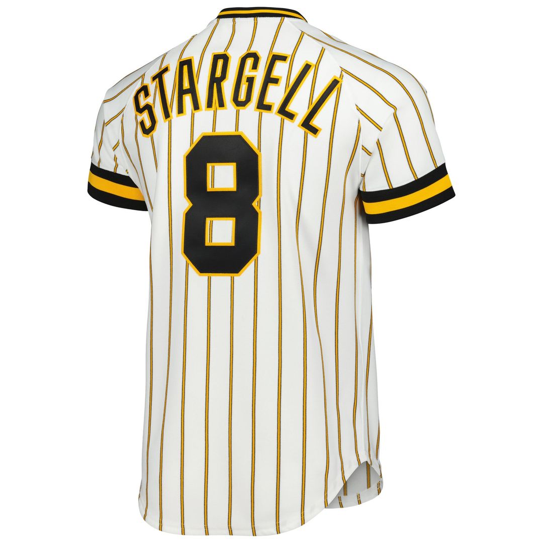 Willie Stargell Pittsburgh Pirates Cooperstown Collection 1979 Authentic Jersey - White