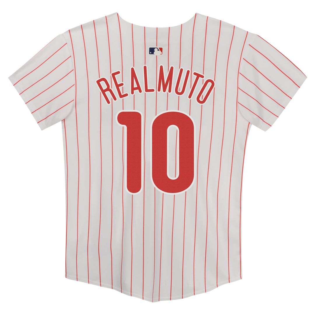 J.T. Realmuto Philadelphia Phillies Preschool Home Game Jersey - White