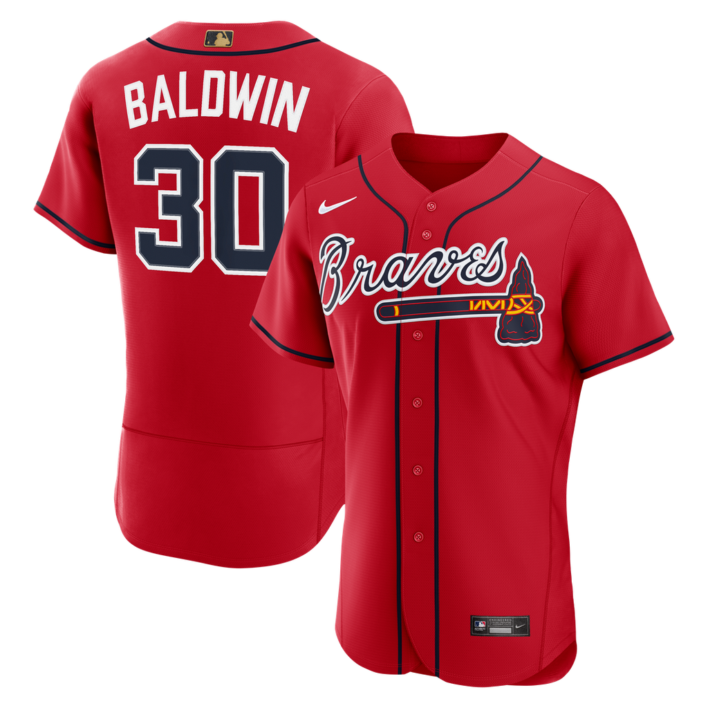 Drake Baldwin Atlanta Braves MLB Awards Authentic Jersey - Red