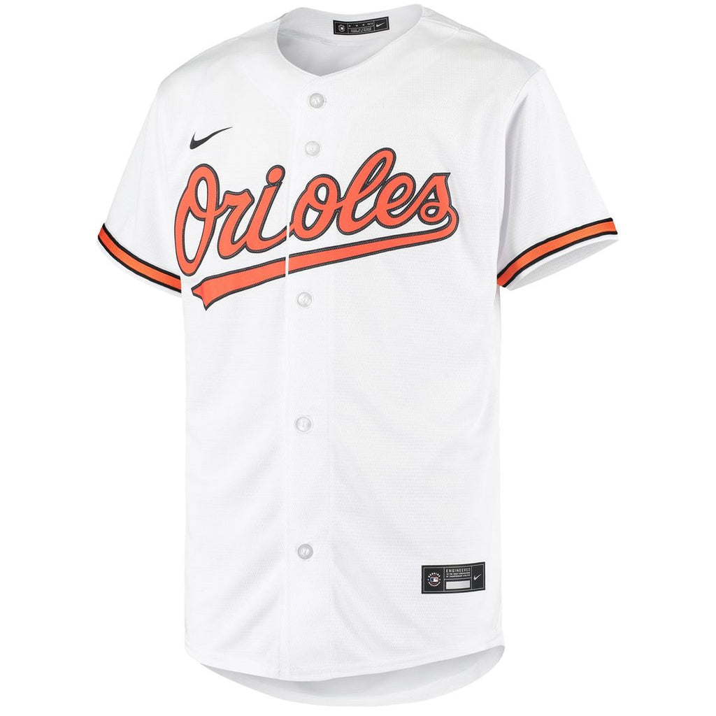 Baltimore Orioles Youth Home Replica Team Jersey - White