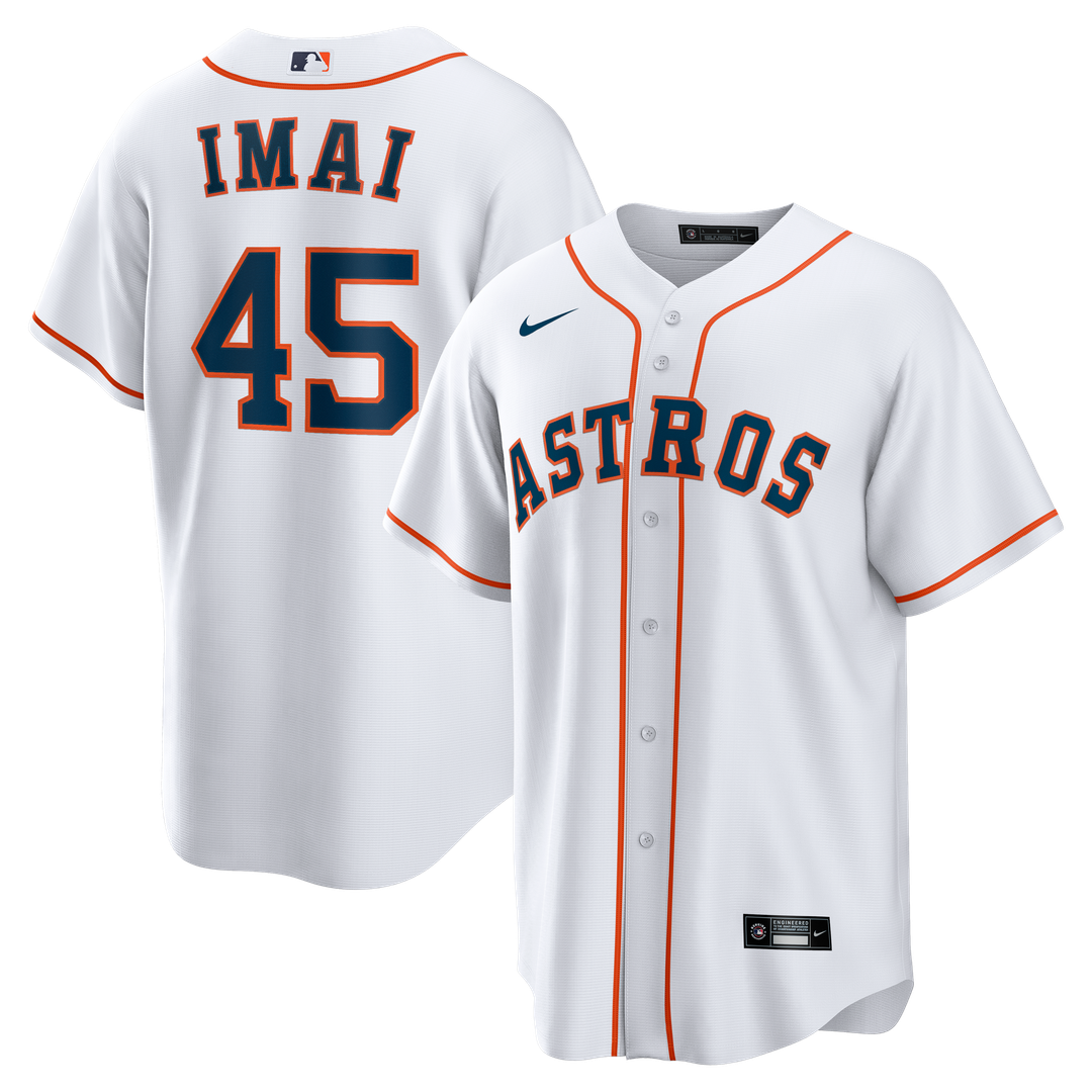 Tatsuya Imai Houston Astros Home Replica Jersey - White