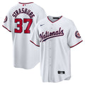 Stephen Strasburg Washington Nationals Home Replica Jersey - White