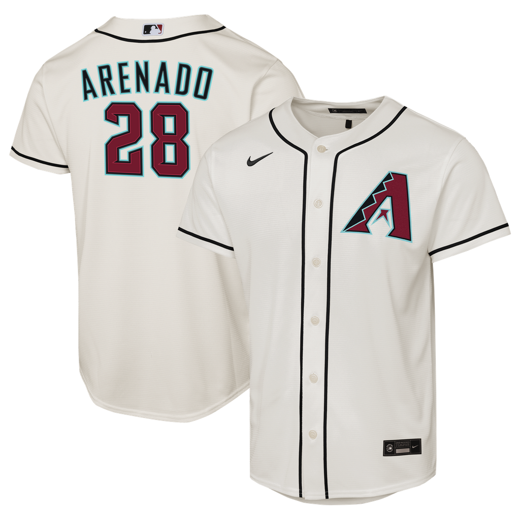 Nolan Arenado Arizona Diamondbacks Youth Home Replica Jersey - White