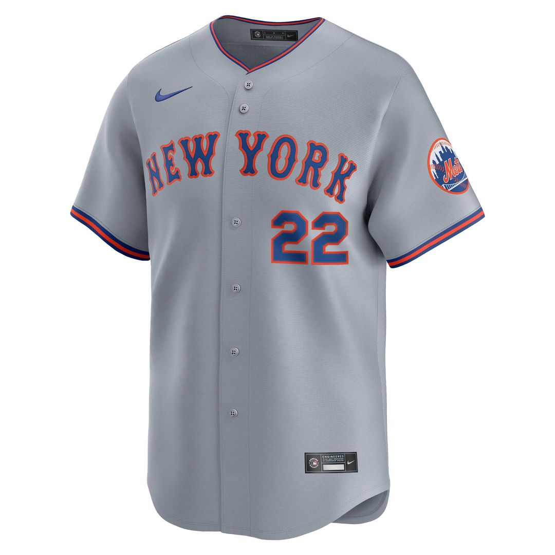 Juan Soto New York Mets Road Limited Player Jersey - Gray