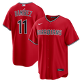José Ramírez Cleveland Guardians Alternate Replica Jersey - Red
