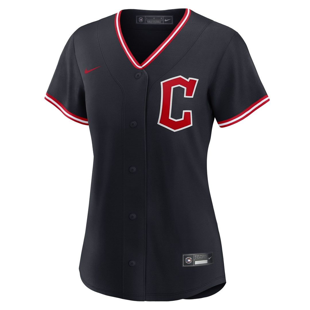 Cleveland Guardians Women's Alternate Replica Jersey - Navy