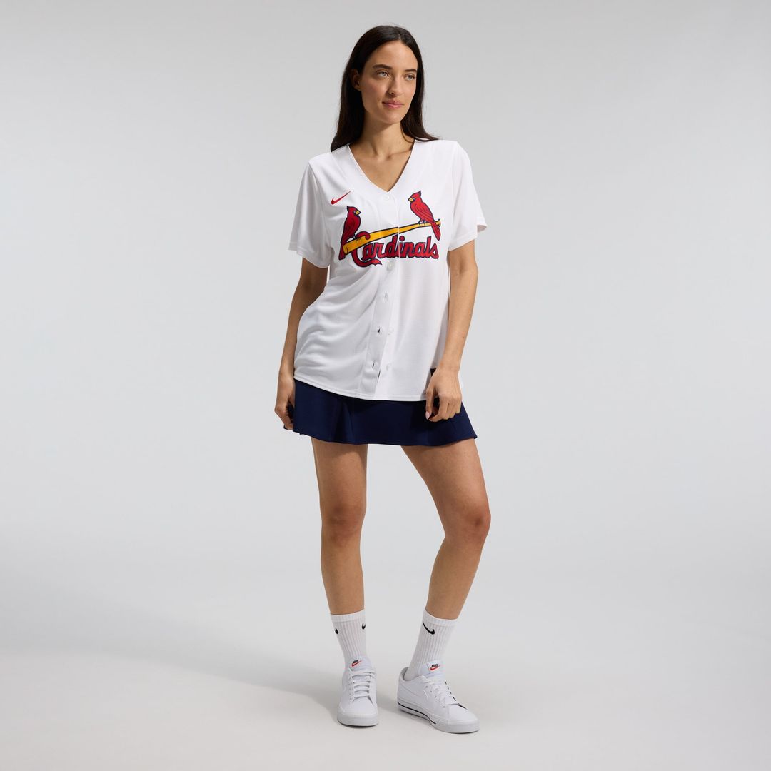 St. Louis Cardinals Women's Home Replica Team Jersey - White