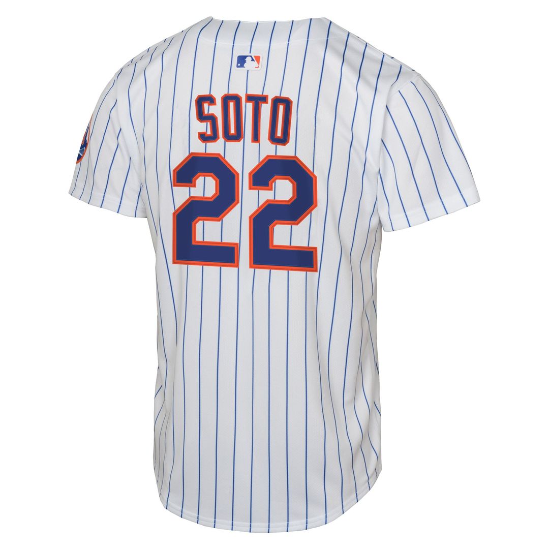 Juan Soto New York Mets Youth Home Limited Player Jersey - White
