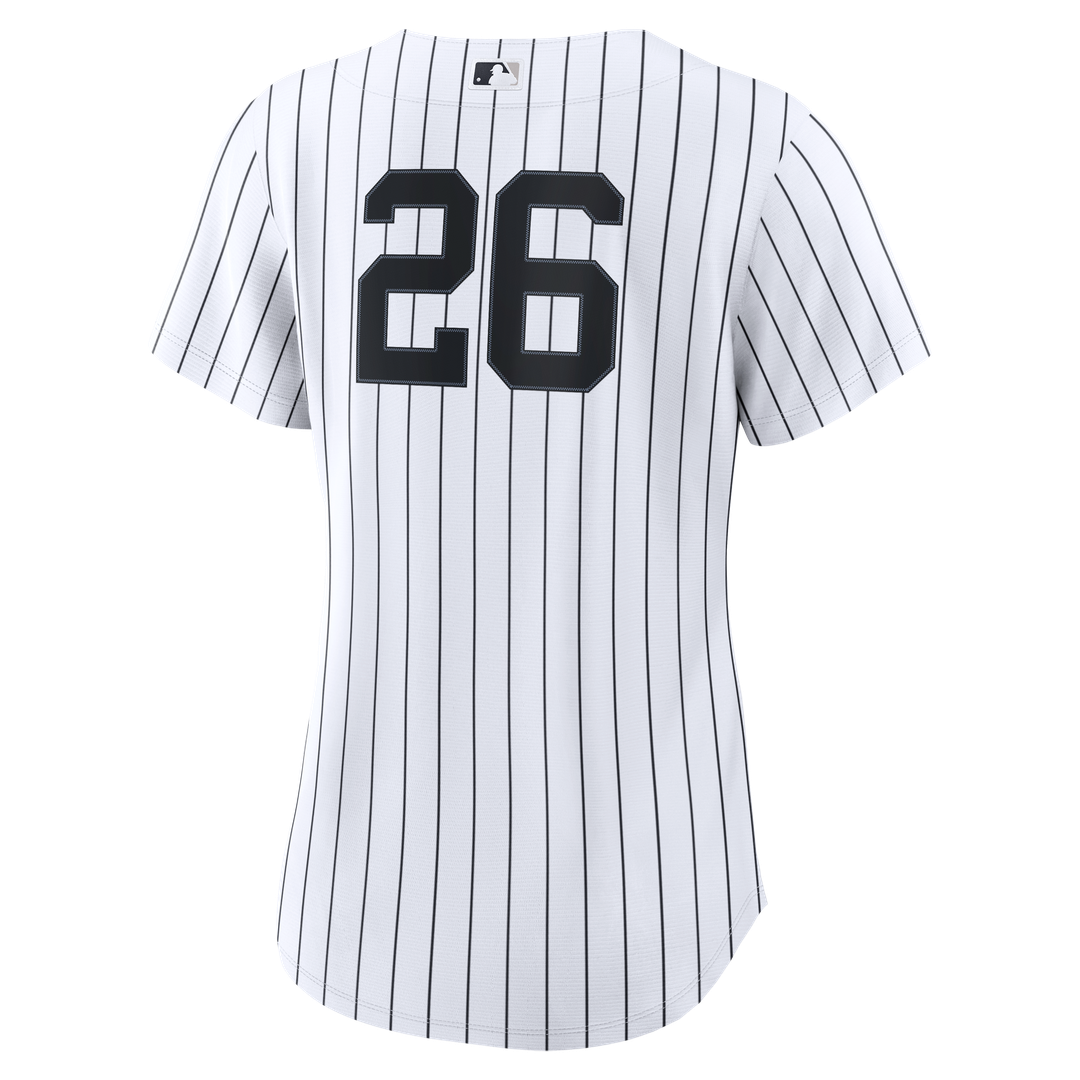 Luis García Jr. New York Yankees Women's Home Replica Jersey - White