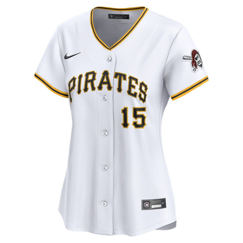 Oneil Cruz Pittsburgh Pirates Women's Home Limited Player Jersey - White