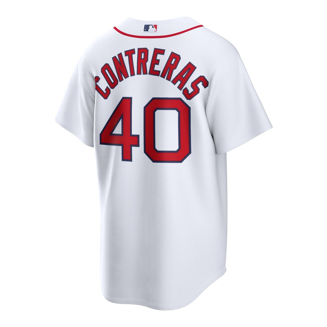 Willson Contreras Boston Red Sox Home Replica Jersey - White