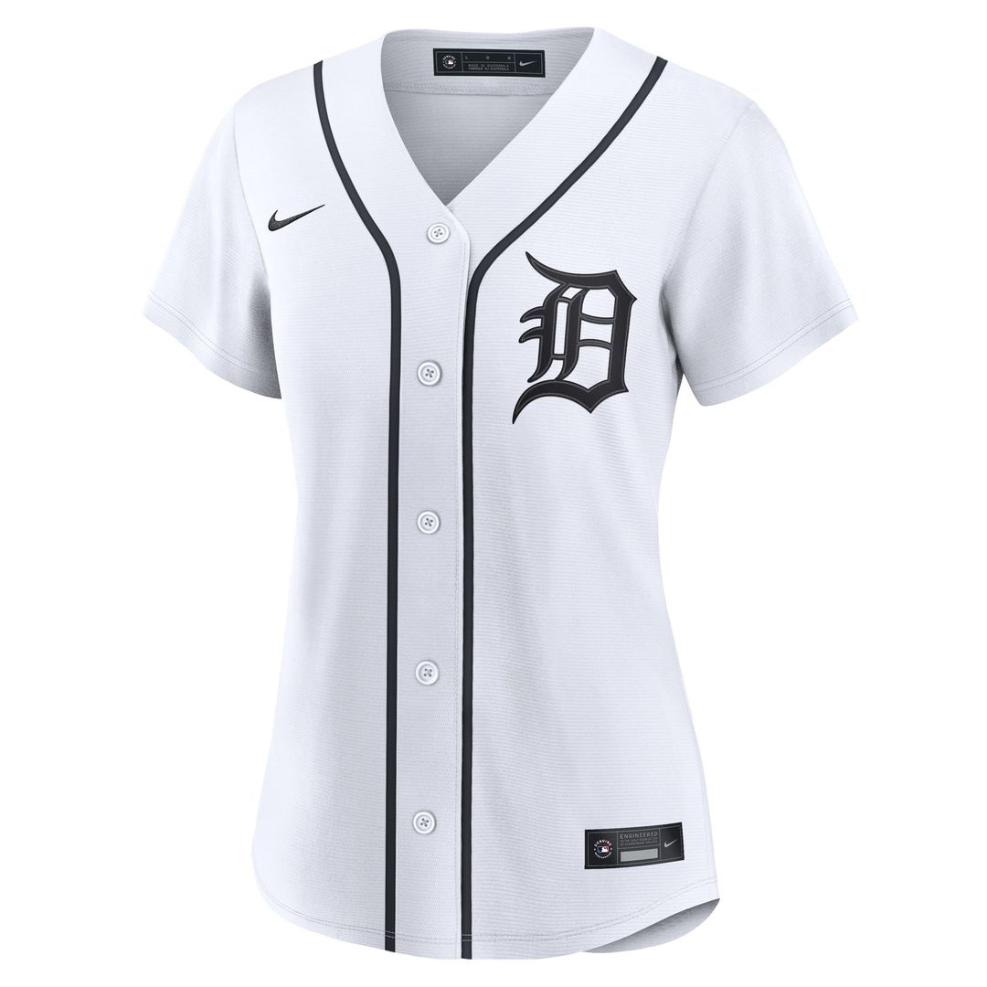 Tarik Skubal Detroit Tigers Women's Home Replica Jersey - White