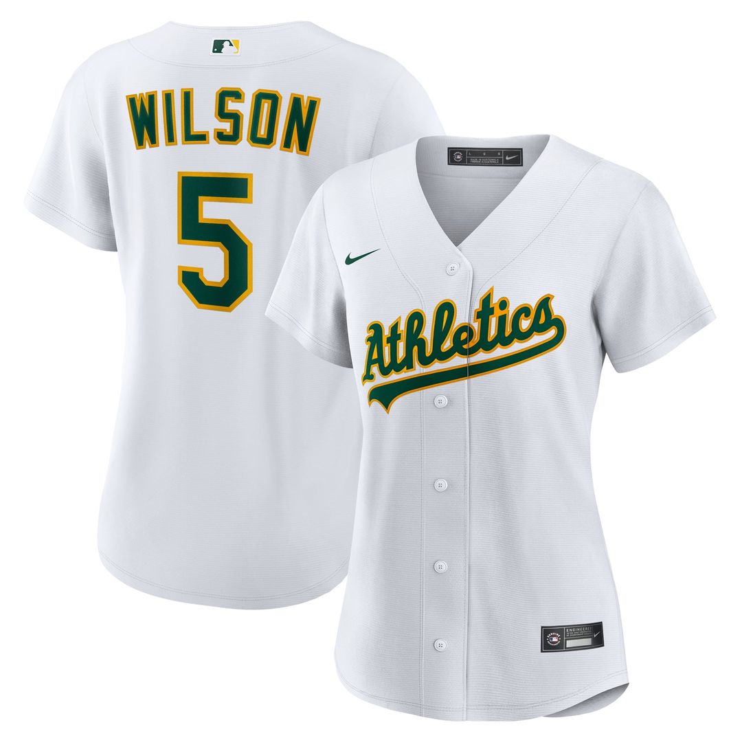 Jacob Wilson Athletics Women's Home Replica Jersey - White