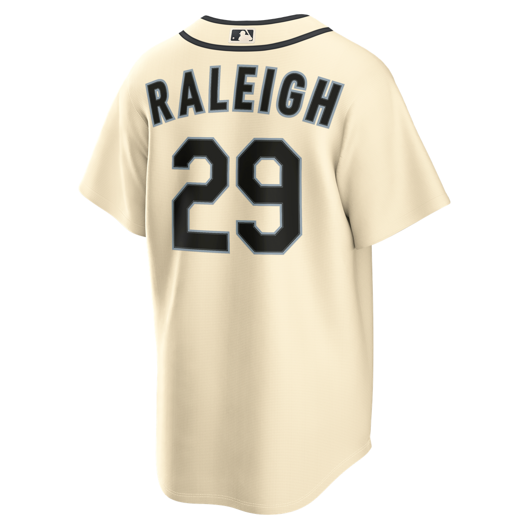 Cal Raleigh Seattle Mariners Alternate Replica Jersey - Teal