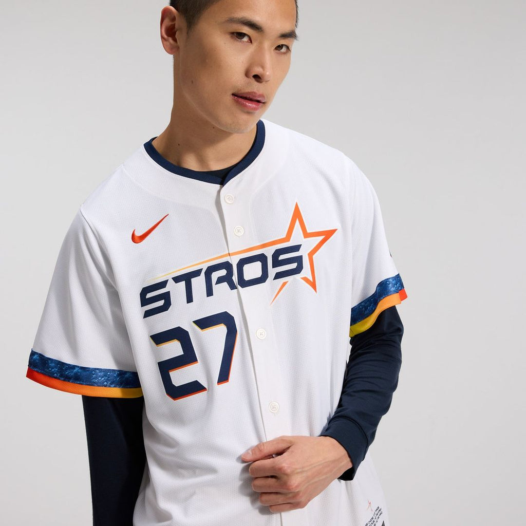 Jose Altuve Houston Astros 2025 City Connect Limited Player Jersey - White