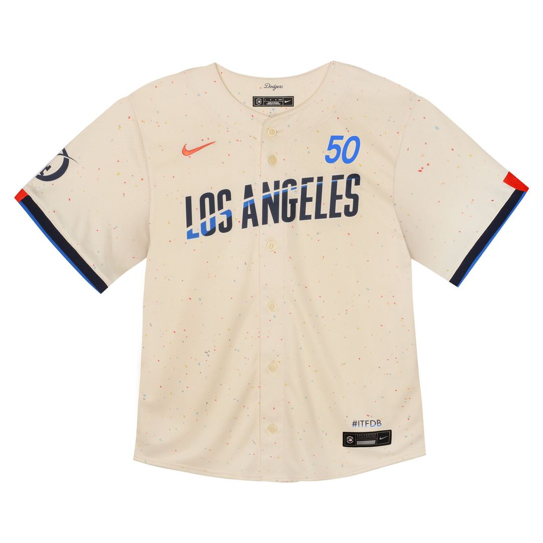 Mookie Betts Los Angeles Dodgers Toddler 2024 City Connect Limited Player Jersey - Cream