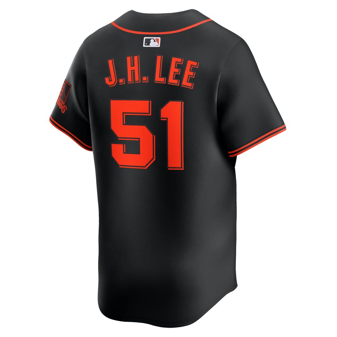 Jung Hoo Lee San Francisco Giants Alternate Limited Player Jersey - Black