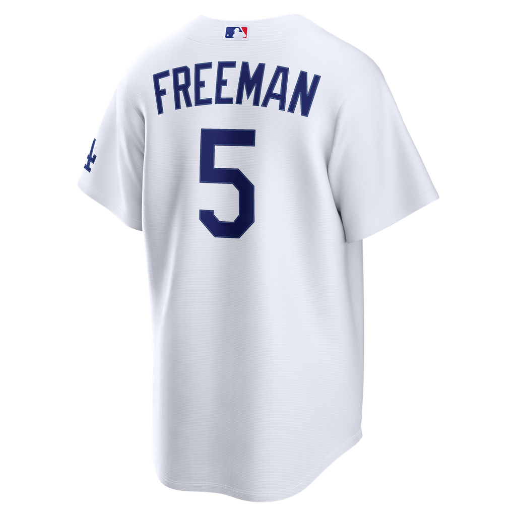 Freddie Freeman Los Angeles Dodgers Home Stadium Jersey - White